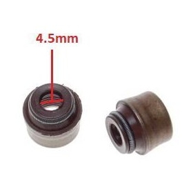 Valve seal 4.5mm PIAGGIO 125cc 2pcs