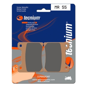 TECNIUM Street Performance Sintered Metal Brake pads MR55 Yamaha BT / FJ / FZR / TDM / TRX / VMX / XJ / XJR / XV / XVS / YZF 600-1300cc 87-06