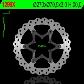 NG Front Floating Brake Disc 270x70.5x3mm TM Racing EN / MX / SMR 80-250cc 98-14