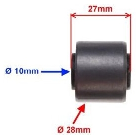 Metal / rubber bushing 28x10x27