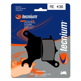 TECNIUM Organic Left Brake Pads ME436 Yamaha Tricity 125/300 14-25