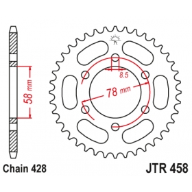 Rear sprocket JTR458