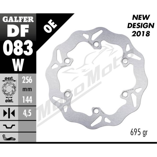 GALFER "Wave®" priekinis stabdžių diskas Honda ADV / FJS / FSC / NS / NSS 125-600cc 85-24