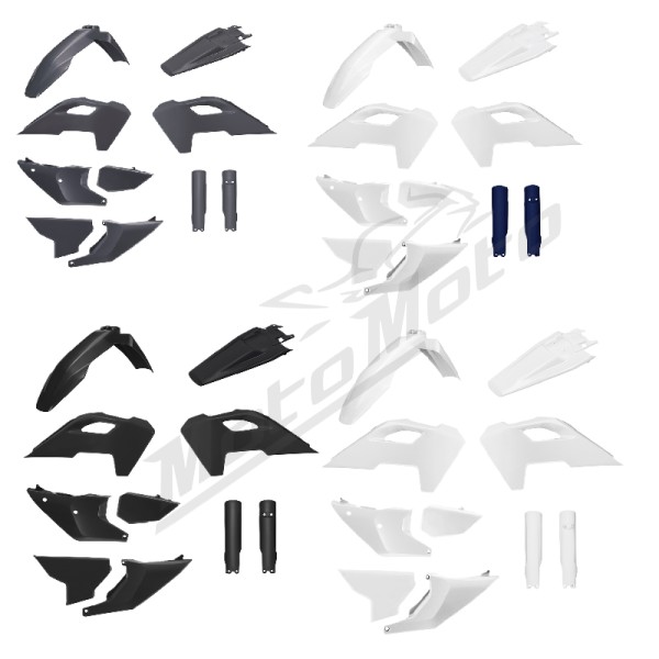 POLISPORT Plastikų komplektas HUSQVARNA FE/TE 125-501 24-25