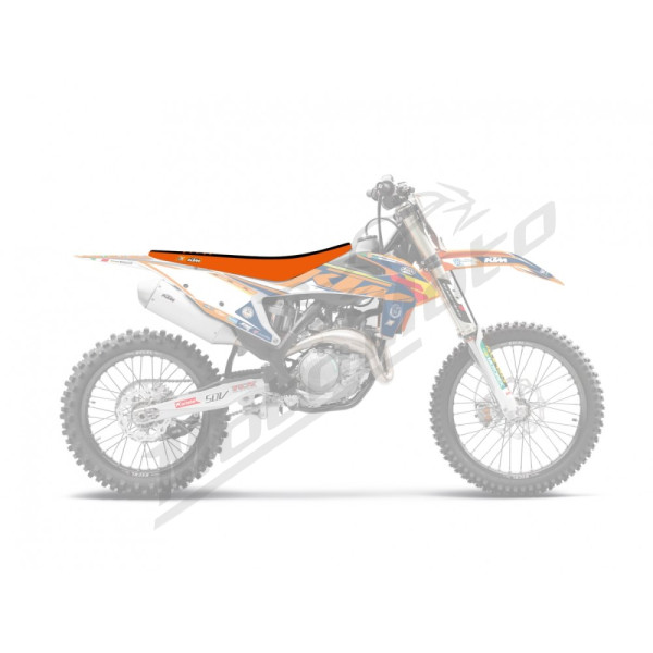 Blackbird complete seat (+15mm) DOUBLE GRIP 3 KTM SX / SX-F / EXC / EXC-F 125-500cc 19-23