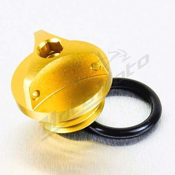 PRO BOLT Alyvos įpylimo dangtelis auksinis BMW S 1000cc 10-24