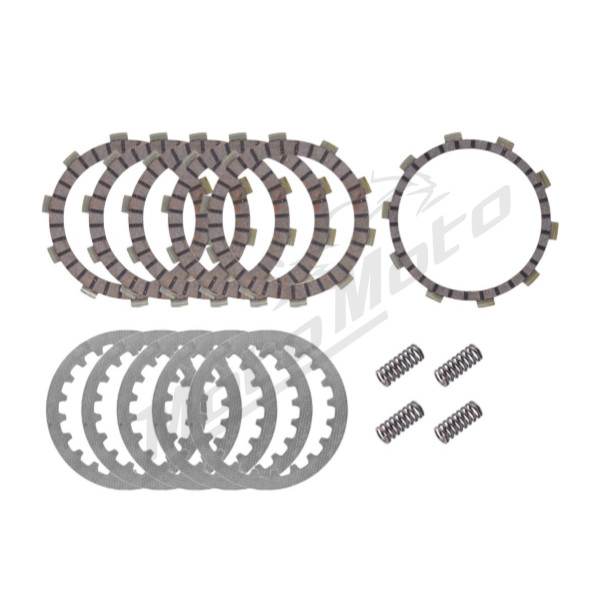 Psychic clutch discs, spacers and springs set (ebs2274) (ebs081) YAMAHA YZ 250 93-99