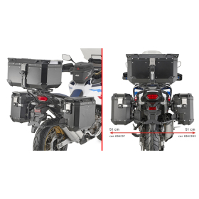 GIVI Trekker Outback Monokey Pannier Honda CRF 1100L Africa Twin 20-24