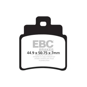 EBC TT Sport Carbon Fusion stabdžių trinkelės KYMCO / ARCTIC CAT 250-300 04-14