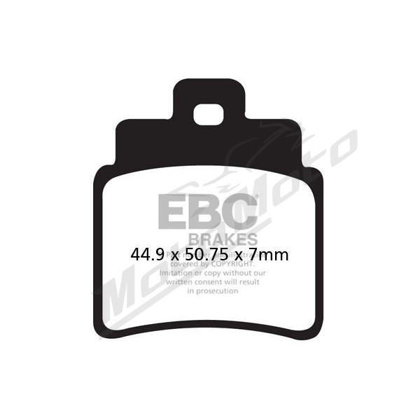 EBC TT Sport Carbon Fusion Brake Pads KYMCO / ARCTIC CAT 250-300 04-14