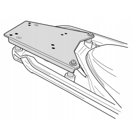 TOP CASE HOLDER SHAD BMW R1300 GS 2023-2024