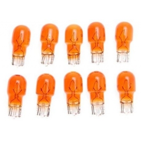 BULB 12V 10W T13  AMBER 10PCS PACK