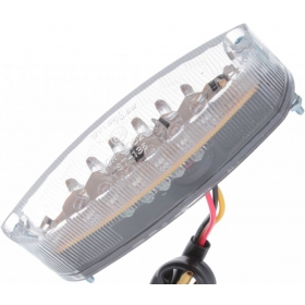 Universal clear LED tail light