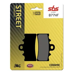 SBS "HF Street" 877HF keraminės organinės stabdžių trinkelės BMW / Fantic / Husqvarna / KTM 125-500cc 11-24