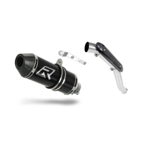 KTM RC 390 2017-2020 HI Level Dominator Exhaust Silencer Muffler HP3 BLACK + dB killer