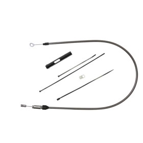 MAGNUM SHIELDING Black Pearl Quick Connect Upper Clutch Cable Harley Davidson FLDE / FLFBS / FLHRXS / FLHT / FLTRT 1750/1977 84cm