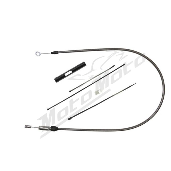 MAGNUM SHIELDING Black Pearl Quick Connect Upper Clutch Cable Harley Davidson FLDE / FLFBS / FLHRXS / FLHT / FLTRT 1750/1977 84cm