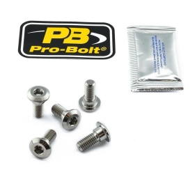 PRO BOLT Titanium Brake Rotor Mounting Bolt Kit Yamaha FZ / MT / TZF 600-1000cc 03-25