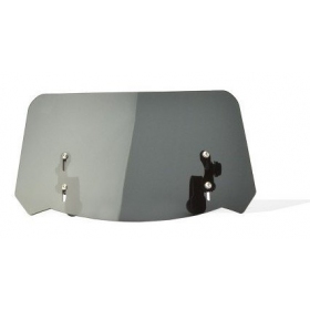 ZB2 MOTOSHIELDS Universal windscreen / deflector 300x150MM clear