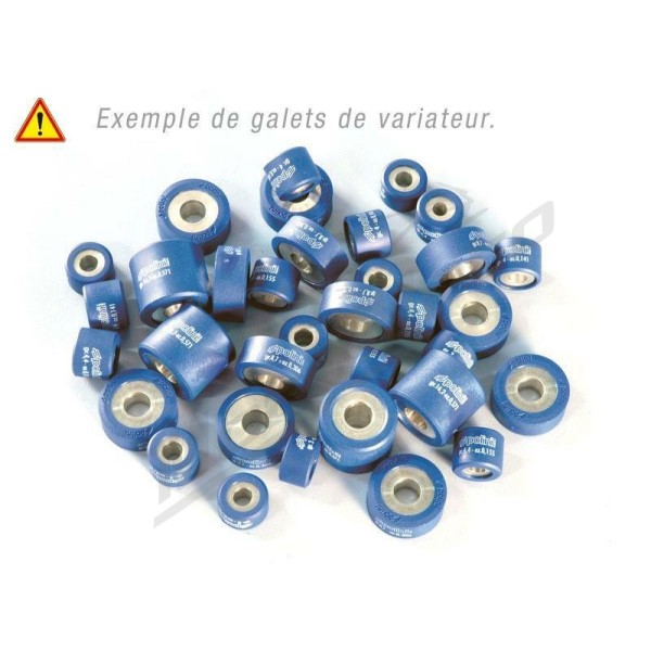 POLINI Variator Rollers 26,1x19mm 20,2g. Suzuki Burgman 400cc 99-20 8pc.
