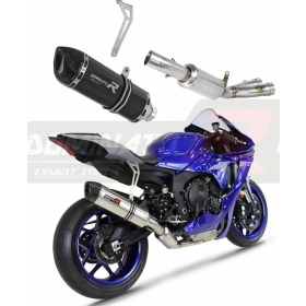 Exhaust kit Dominator HP1 BLACK YAMAHA YZF R1 / R1M 1000 RN 65 2020-2022