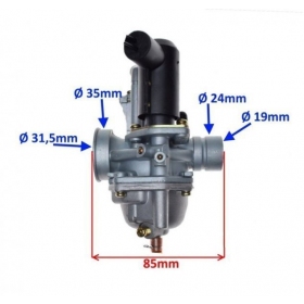 Karbiuratorius 30019 15,5mm (El. Pariebintojas) 