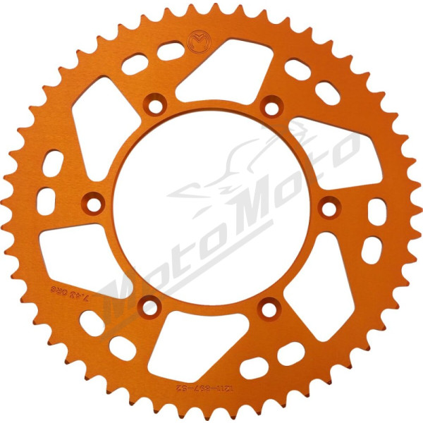 MOOSE OFFROAD HARD-PARTS Rear Aluminum Sprocket 52T Husaberg / Husqvarna / KTM 125-690cc 88-19