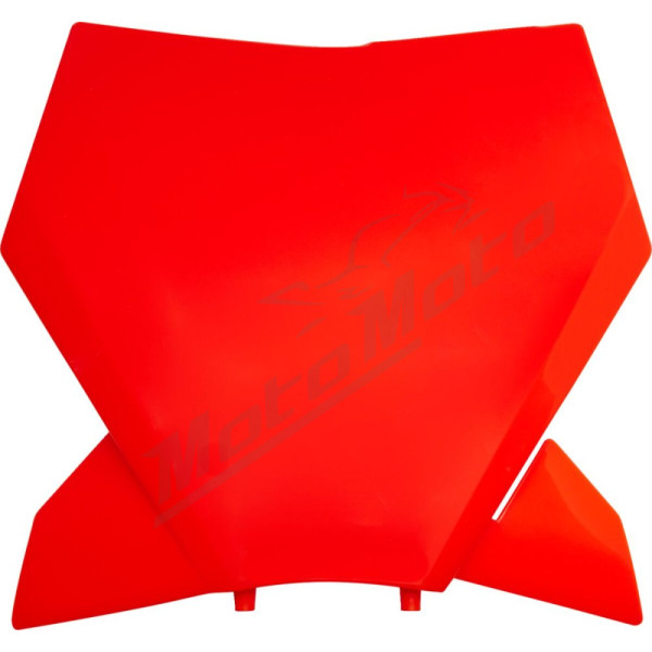 UFO Front Number Plate KTM SX / SX-F 125-450cc 23-> Red