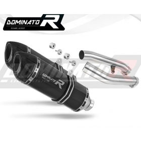 Yamaha FJR 1300 Exhaust Silencer Muffler HP1 BLACK + dB killer medium