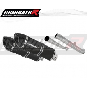 Duslintuvo bakeliai Dominator HP5 BLACK + dB killer KAWASAKI ZZR 1400 2012 - 2023