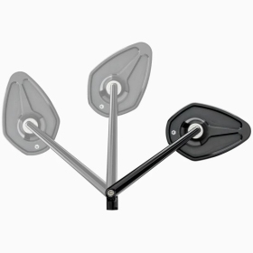 MOTOGADGET Sport Flip 150 mm Mirror
