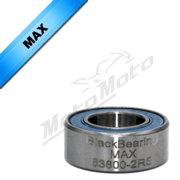 BLACK BEARING kalnų dviračio šarnyro guolis MAX 10x19x7 mm 6388-2RS