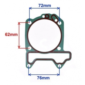 Cylinder gasket MAXTUNED PIAGGIO / GILERA FLY 0,4 mm / 125cc 4T