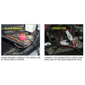 LED Gear indicator KTM ADVENTURE / DUKE / SUPER DUKE 790-1090 03-19