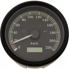 DRAG SPECIALTIES 3-3/8" Programmable Electronic Speedometer Harley Davidson FXD / FXDL / FXDS-CON / FXDX / XL / XLH 883-1450cc 99-03