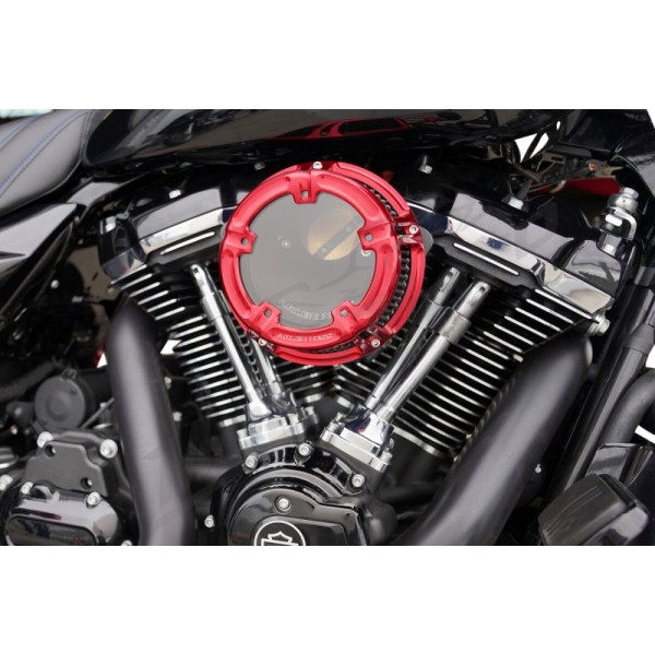 ARLEN NESS "Method™ Clear" oro filtro komplektas Harley Davidson FLHX / FLHXSE / FLTRX / FLTRX / FLTRXSTSE 1923-1977cc 23-25