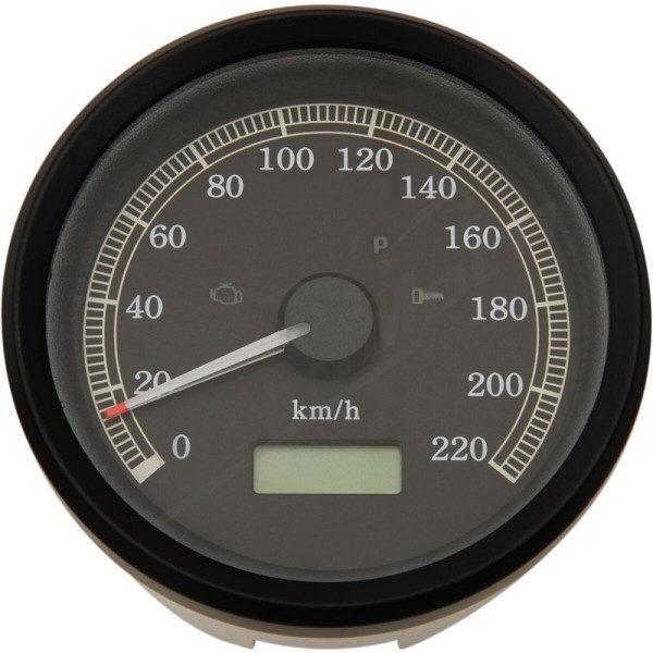 DRAG SPECIALTIES 3-3/8" Programmable Electronic Speedometer Harley Davidson FXD / FXDL / FXDS-CON / FXDX / XL / XLH 883-1450cc 99-03