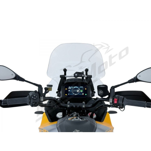 WRS MG009T Side Deflectors Clear Moto Guzzi Stelvio 1000 ABS 2024