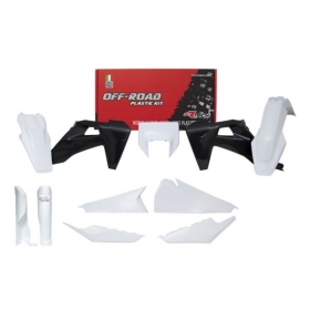 RACETECH Plastic Kit HUSQVARNA FE/ TE 150/450cc 2020-2023 White/ Black