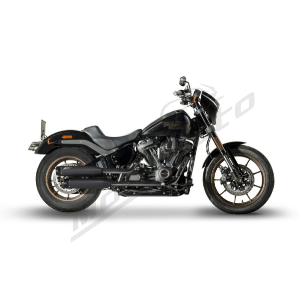 ZARD Overlapped Slip-Ons Mufflers Harley Davidson FXBB / FXBBS / FXST / FXLRST 1750-1923cc 18-24
