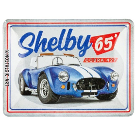 TIN SIGN SHELBY COBRA 427 15x20