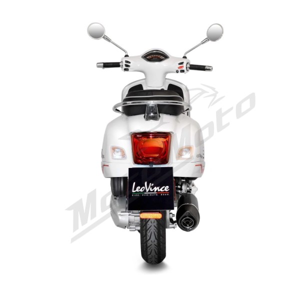 LEOVINCE Nero Full-System Exhaust VESPA GTS 300 21-24