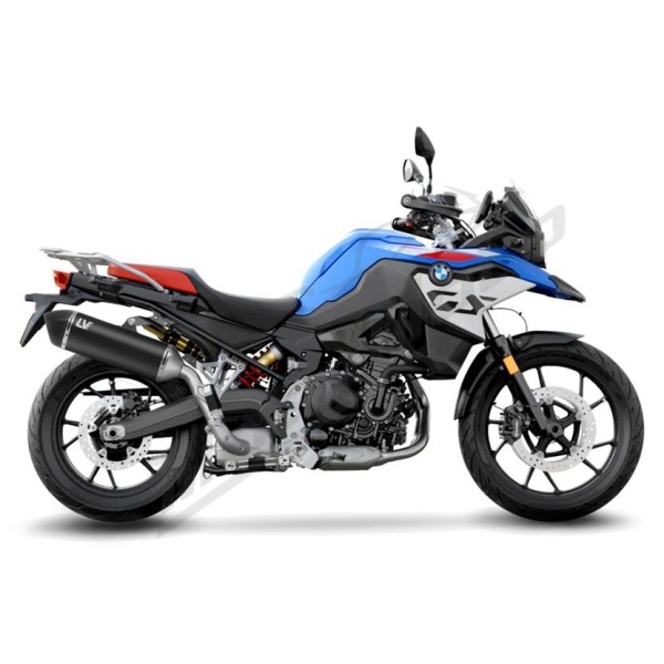 LEOVINCE LV-14 Black Edition Slip-On Muffler BMW F 750-900GS 18-25