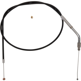 BARNETT Black Vinyl Throttle/Idle Cable Harley Davidson XLH 883-1200CC