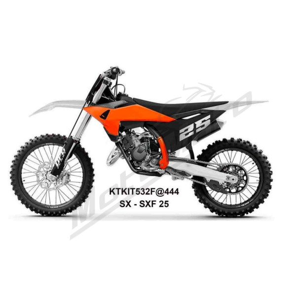 UFO Plastikų komplektas KTM SX / SX-F 125-450cc 23-26