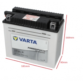 Battery YB18L-A VARTA FUN 12V 18Ah