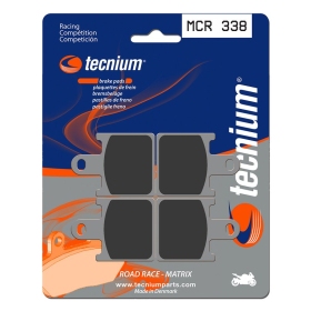 TECNIUM Racing carbon stabdžių trinkelės MCR338 Kawasaki Ninja ZX-6R 07-16