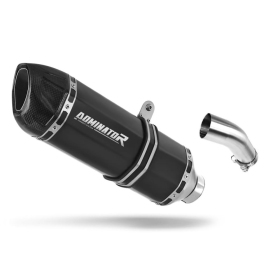 Suzuki GSXR 750 L1 L7 2011-2017 Exhaust Silencer Muffler HP1 BLACK + dB killer