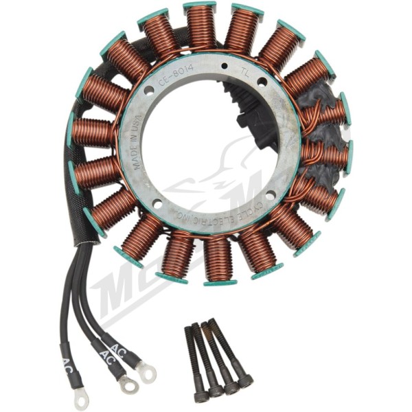CYCLE ELECTRIC INC 3 phase 50A Harley Davydson FLHR / FLHRI / FLHT / FLTRI 1450/1690 04-06
