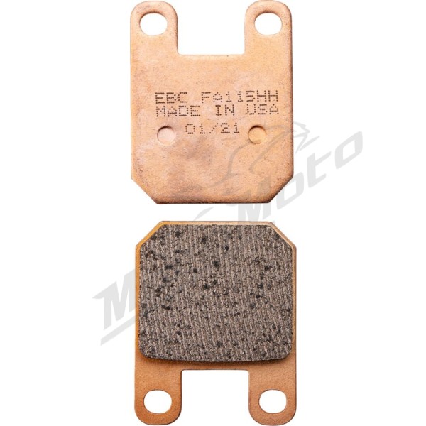 EBC Sintered "HH" Brake Pads APPRILIA / BETA / DERBI / GILERA / MALAGUTI / MH / PEUGEOT / RIEJU / YAMAHA 50-125cc 98-20